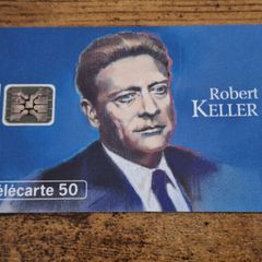 France Phonecard "Robert Keller", used, 4/1994, 50 Units - free standard postage