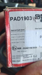 Apec rear Brake Pads 1903  Brand New