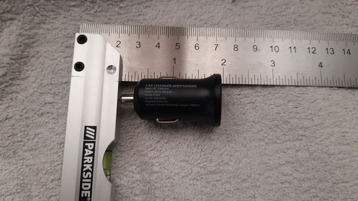 Car Cigarette Lighter USB Phone Charger Power Supply PSU MWPAK0060 2.4A