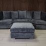 Easton Scatterback U Shape Fabric Sofa Image 3