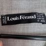 Vintage Louis Feraud Pure New Wool Wrap Dress UK 12 Grey Image 3