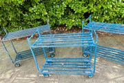 Warehouse And Workshop Steel Trolleys Heavy Duty