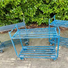 Warehouse And Workshop Steel Trolleys Heavy Duty
