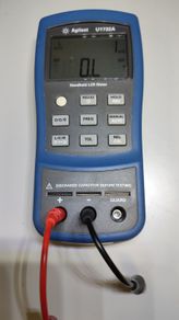 Agilent U1732A Handheld Dual Display LCR Meters, with test leads