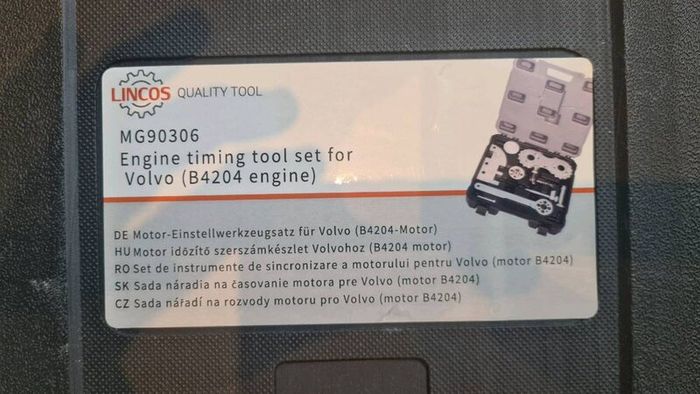 Volvo 2.0 VEA timing belt tool petrol and diesel