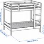 Bunk Bed with mattresses Image 2