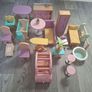 Wooden doll house furniture Image 2