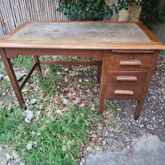 Old oak desk in need of love