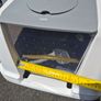 Catit Large Hooded Grey Litter Box with Airsift Filter System FREE Image 3