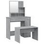 Dressing Table Set Grey Sonoma 86.5x35x136 cm (FREE SHIPPING) Image 2