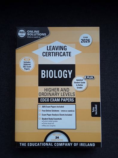 Leaving cert Edco Exam Papers brand new