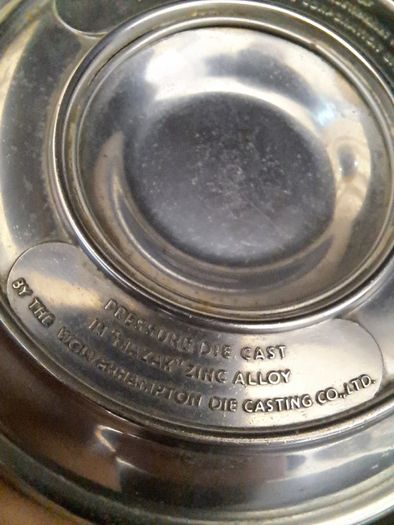 Vintage Consolidated Zinc Corporation (CZC) Advertising Ashtray