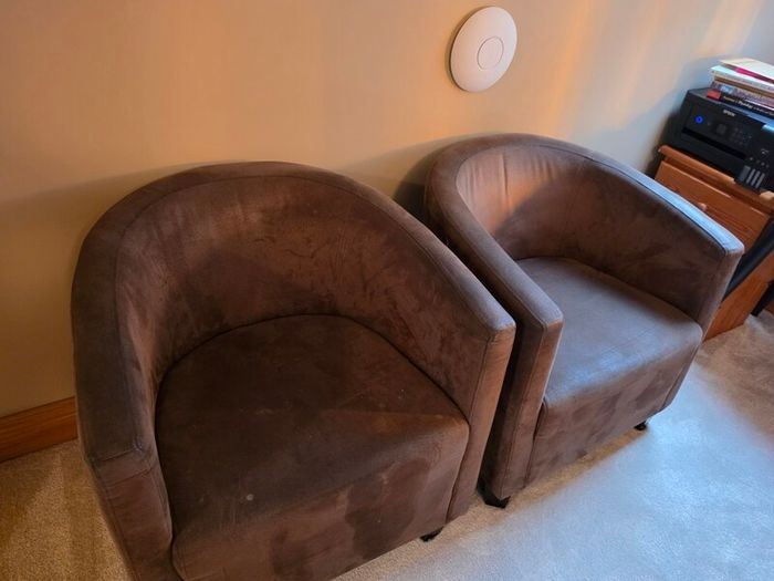 Tub Chairs x 2