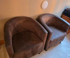 Tub Chairs x 2