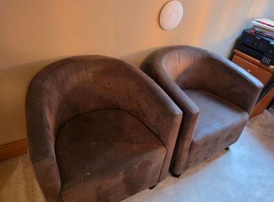 Tub Chairs x 2