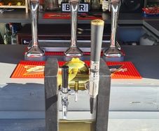 home bar setup