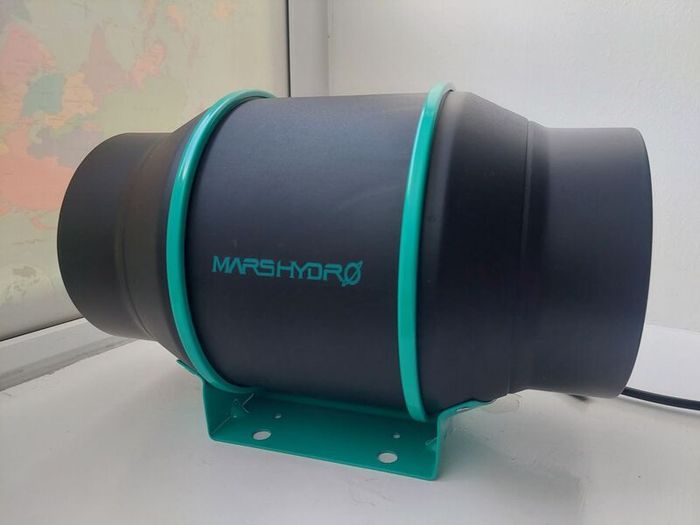 Mars Hydro 150mm Inline Fan And Carbon Filter Combo With Speed Controller
