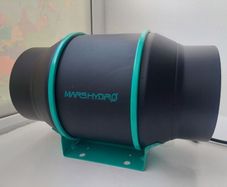 Mars Hydro 150mm Inline Fan And Carbon Filter Combo With Speed Controller