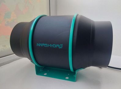 Mars Hydro 150mm Inline Fan And Carbon Filter Combo With Speed Controller