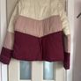 jackets- This is new , without tags, never worn. A very stylish , springtime Barbour jacket, warm but light, in a fabulous colour combo of on trend burgundy, lavender and cream. Image 6