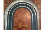 Scalextric C8228 &amp; C8233: Radius Two Borders Kit with Barriers  (R2  Lead In/Out )