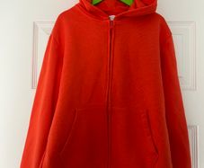 Dunnes red hoodie 7-8y