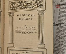 Medieval Europe By H.w.c.davis. M. A. 1915 Hardback In Good Condition.  See Photos For Same.