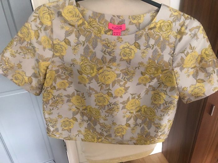 monsoon storm Jaquard top NEW size 10