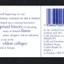1996 Ireland 50 unit National College of Art and Design's (NCAD) 250 year anniversary (Gemplus GEM1) Call Card Used. Telecom Eireann card number 1120 Image 2