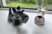 Vintage Scottie dog Salt and pepper shaker set