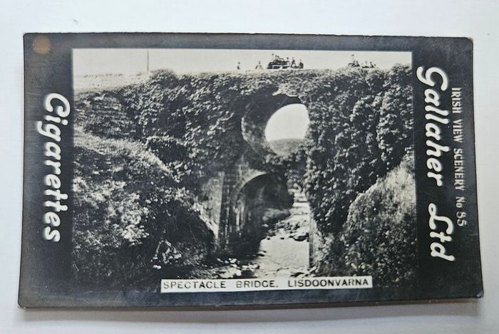 Vintage Gallaher Cigarette Cards Irish View Scenery - Cork, Kerry and Clare Views