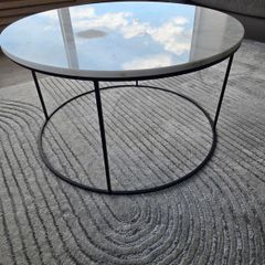 Marble top coffee table for sale