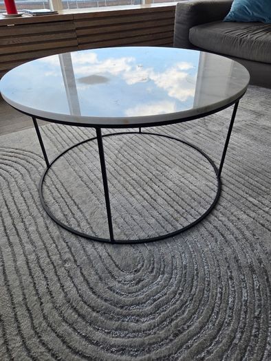Marble top coffee table for sale