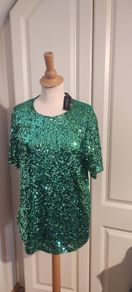 Brand New Dunnes green top