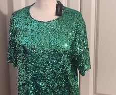 Brand New Dunnes green top