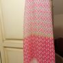 Ladies pink scarf Image 3
