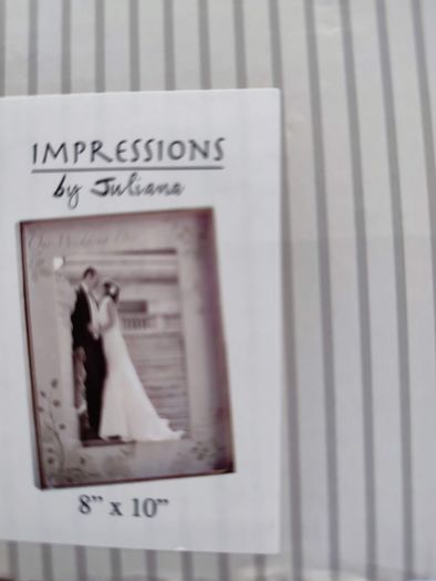 Silver Wedding  Frame 8 x 10 brand new in box.