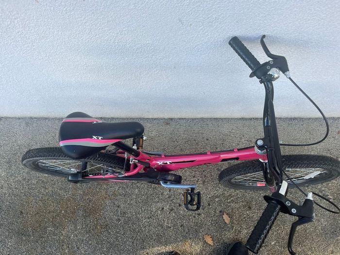 Girls 20" pink BMX bike