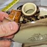 Antique Decorative Ceramic Flask or Spirit Decanter. Postage Available or Collection Image 5