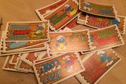 Rare 1980's Smurfs Trading Cards