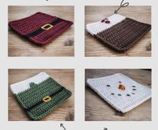 Hand crocheted Coasters