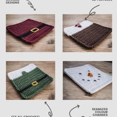Hand crocheted Coasters
