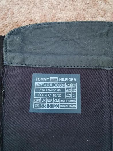 Tommy Hilfiger Suede Knee-High Boots, size 36/3.5