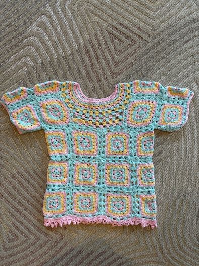 Handmade t-shirt for 7 yrs