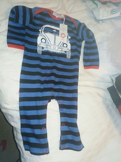 BNWT ohBabyLondon 3-6mth sleepsuit