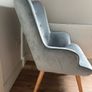 Armchair light blue Image 3