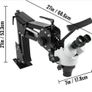 Microscope WF10X 20mm Binocular Stereo Pillar Stand Image 6