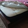 Solid wooden double bed Image 8