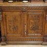 Victorian Oak Buffet Cabinet c. 1890 Image 4