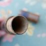 Antique Rare Quality 1700s / 1800s Wooden Scroll Message Holder / Carrier. 7,2" Image 4